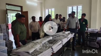 मुंगेर: सामान्य प्रेक्षक ने संग्रहालय में चल रहे सामग्री कोषांग का निरीक्षण किया