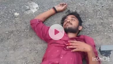 पीथमपुर: आगरा-मुंबई राष्ट्रीय राजमार्ग पर सड़क हादसे में बाइक सवार गंभीर रूप से घायल