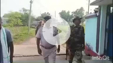 आरा: बिहार विधान सभा चुनाव को निष्पक्ष, भयमुक्त एवं शांतिपूर्ण माहौल में संपन्न कराने के लिए मार्च निकाला गया