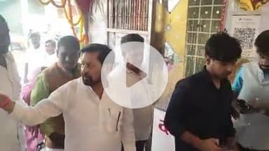 झाझा: नामांकन से पहले झाझा के बड़ी दुर्गामंदिर पहुंचे राजद प्रत्याशी जयप्रकाश नारायण यादव