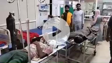 हाथरस: कस्बा मुरसान के गांव टिमरली फाटक के पास दो बाइकों की भिड़ंत में 2 लोग हुए घायल, परिजन लाए अस्पताल