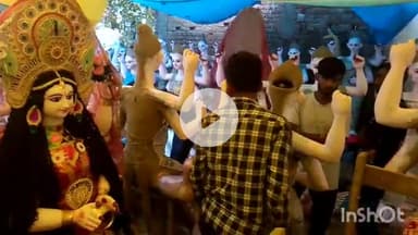 नगर नौसा: प्रखंड क्षेत्र में मां लक्ष्मी की प्रतिमा स्थापित करने को लेकर पूजा समिति के लोग जुटे तैयारी में, पुलिस मुस्तैद