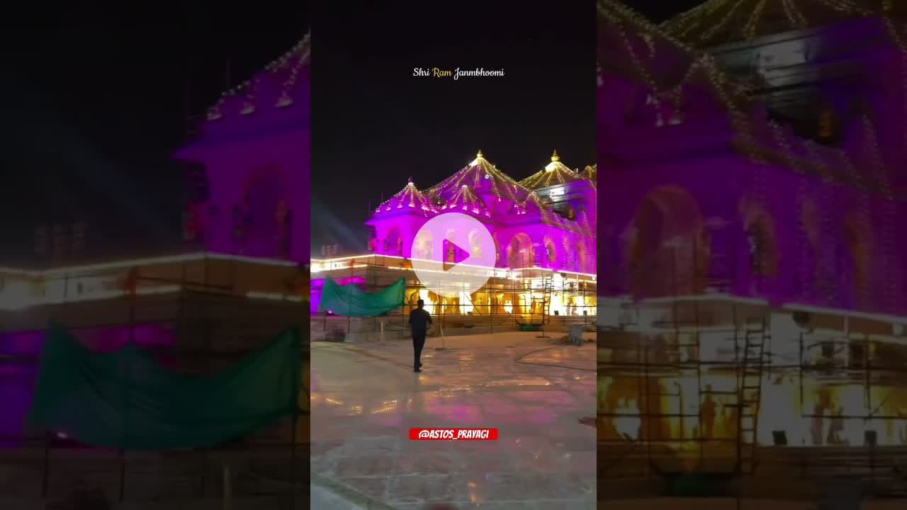 Shri Ram Janm#rammandir #ayodhya #jaishreeram #viral #diwali2024 #ramlala #awadhvibes #deepotsav