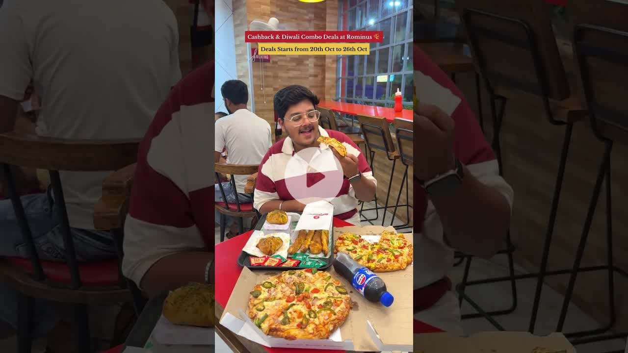 🎉 Rominus Pizza Diwali Dhamaka starte at ₹99 only #pizza #ytshorts #ytshorts