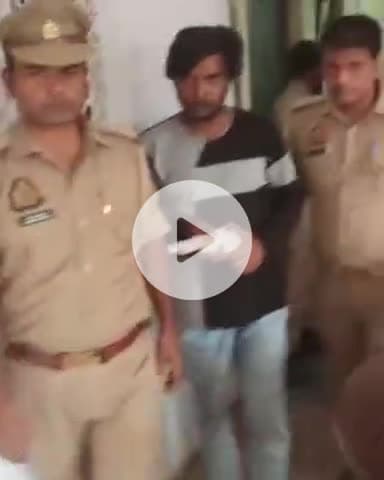 कानपुर: जाजमऊ थाने की पुलिस टीम ने अवैध तमंचे के साथ आरोपी को किया गिरफ्तार