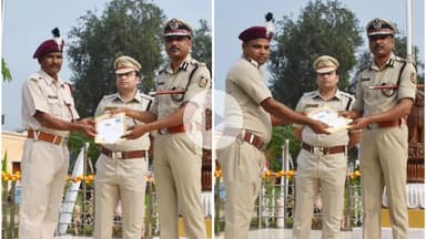 ଅନୁଗୋଳ: ଛେଳିଆପଡ଼ା ପୋଲିସ ରିଜର୍ଭ ପଡିଆରେ ନିଷ୍ଠା ଓ କର୍ତ୍ତବ୍ୟ ସହିତ କାର୍ଯ୍ୟ କରୁଥିବା ପୋଲିସ କର୍ମଚାରୀଙ୍କୁ ସମ୍ମାନିତ