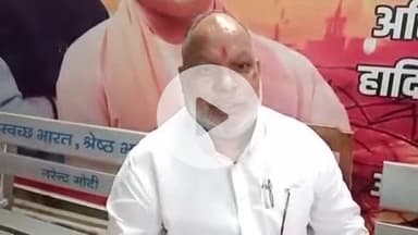 BJP MLC हंसराज विश्वकर्मा ने अखिलेश यादव के दीपोत्सव बयान पर किया पलटवार, कहा- दीपोत्सव हमारा आस्था का विषय है