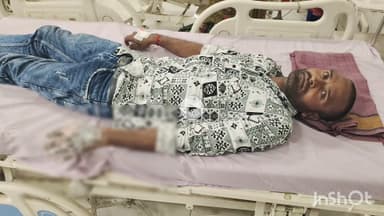 भीलवाड़ा: शक्करगढ़ में पटाखा फोड़ते समय युवक के हाथ में फटा पटाखा, हाथ गंभीर रूप से झुलसा, अस्पताल में इलाज जारी