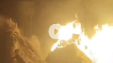 भुसावर: नगला कटेरान में पटाखों के कारण पशुओं के चारे में लगी आग, 20 हजार का हुआ नुकसान