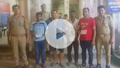 कानपुर: सीसामऊ पुलिस ने जुआ खेल रहे चार जुआरियों को गिरफ्तार किया