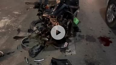 अजमेर: 9 नंबर पेट्रोल पंप के पास भीषण सड़क हादसा, मोटरसाइकिल पर सवार चार युवक पोल से टकराए, एक युवक की हुई मौत