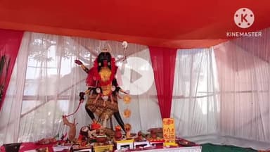 घाघरा: घाघरा प्रखंड मुख्यालय में मां काली की पूजा धूमधाम से आयोजित हुई