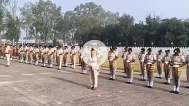 कांके: जैप वन परिसर में शहीद पुलिसकर्मियों के सम्मान में पुलिस संस्मरण दिवस का आयोजन किया गया