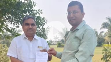 गंगरार: मुंगफली तौल केंद्रों पर खरीद बढ़ाने को लेकर विधायक डॉ. सुरेश धाकड़ ने मंत्री से उनके आवास पर की मुलाकात