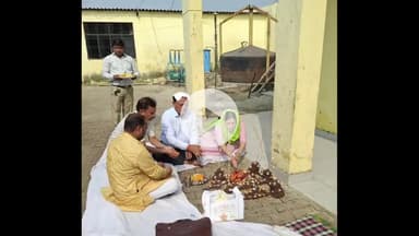 अमरोहा: जनपद की सभी गौशालाओं में गोवर्धन पूजा का आयोजन, गायों को खिलाया गया गुड़