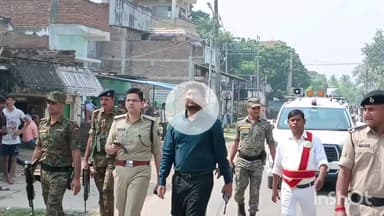 मुंगेर: मुंगेर में जिलाधिकारी और एसपी ने शांतिपूर्ण माहौल में काली माँ का प्रतिमा विसर्जन सुनिश्चित कराया