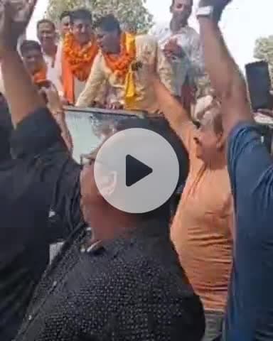 जगाधरी: जगाधरी से मार्केट बोर्ड कमेटी के चेयरमैन बने विपुल गर्ग, शपथ के बाद निकाला रोड शो, भारी संख्या में लोग हुए शामिल