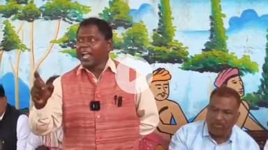 नामकुम: सीरमटोली सरना स्थल में आदिवासी हुंकार महारैली की सफलता पर आदिवासी बचाओ मंच ने की प्रेस वार्ता