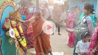 शिकारीपाड़ा: जामकांदर गांव में नम आंखों से मां काली को विदाई दी गई, प्रतिमा का विसर्जन किया गया