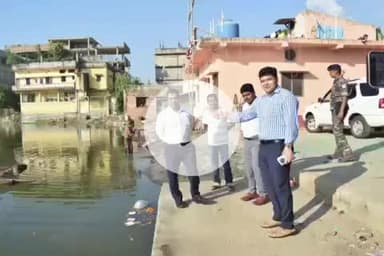 पाकुड़: छठ पूजा को लेकर उपायुक्त ने पाकुड़ शहर के विभिन्न छठ घाटों का निरीक्षण दिये कई निर्देश #chatpuja