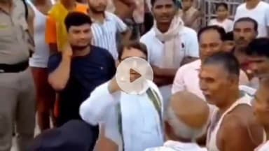 बिहारीगंज: जनसंपर्क के दौरान विधायक निरंजन कुमार मेहता को जनता के विरोध का करना पड़ा सामना