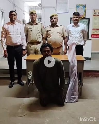 भीलवाड़ा: प्रताप नगर चौकी के बाहर नाकाबंदी तोड़कर हेड कांस्टेबल पर स्कॉर्पियो से जानलेवा हमले के आरोपित साहिल से राइफल बरामद