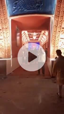 राँची हरमू रोड पूजा पंडाल शहर के विभिन्न पंडालों में भक्तों की उमड़ा भीड़