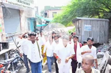 बारां: अंता विधानसभा उपचुनाव में कांग्रेस प्रत्याशी प्रमोद जैन भाया ने कोयला गांव में दीपावली की रामा श्यामा की