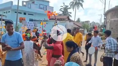 कोंडागांव: कोंडागांव नगर में गोवर्धन पूजा की धूम, महात्मा गांधी वार्ड में भव्य राउत नाचा का आयोजन