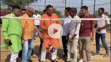 चूरू: चूरू के बरडादास में खेलकूद प्रतियोगिता का उद्घाटन विधायक हरलाल सहारण ने किया