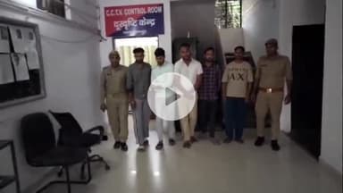 अमरोहा: रजबपुर पुलिस ने अलग-अलग धाराओं में फरार चल रहे पांच अभियुक्तों को किया गिरफ्तार