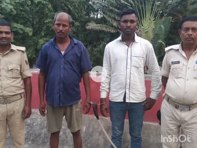 मधेपुरा: पुरैनी थाने की पुलिस ने दो गांवों से एक शराब कारोबारी व एक फरार वारंटी को गिरफ्तार किया