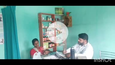 सिसई के कुदरा मोड़ स्थित नए खुले प्रसाद आयुर्वेदिक क्लिनिक जहां पर नाड़ी परीक्षण करके गंभीर से गंभीर बीमारियों का इलाज