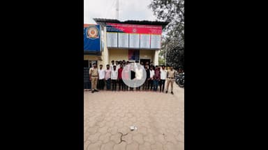 इंदौर: त्योहारों में गुंडे-बदमाशों के खिलाफ लसूड़िया पुलिस की कार्रवाई, 40 से ज्यादा बदमाशों की हुई थाना हाजिरी