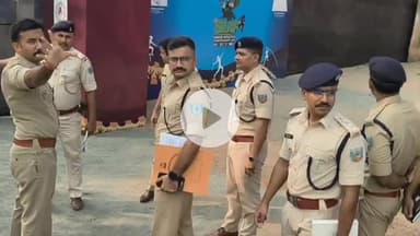 कांके: मोरहाबादी फुटबॉल स्टेडियम में चौथी सैफ सीनियर एथलेटिक्स चैंपियनशिप के लिए सुरक्षा के पुख्ता इंतजाम