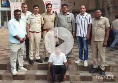 बारां: बारां शहर में दो जगह चोरी करने वाले आरोपी को पुलिस ने पकड़ा, चोरी के ₹1100 किए बरामद