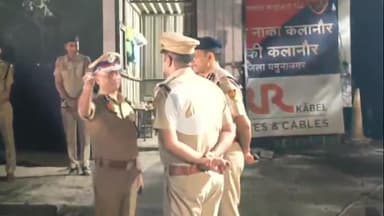 जगाधरी: हरियाणा के पुलिस महानिदेशक ऑफिस सिंह ने कला और बॉर्डर का देर रात किया औचक निरीक्षण