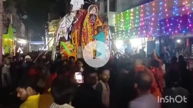 मुंगेर: 32 कहारों के कंधों पर मां काली को विदाई दी गई, भारी संख्या में पुलिस बल तैनात रहा