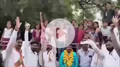 बारां: भाजपा प्रत्याशी मोरपाल सुमन का मियाडा, थामली, तिसाया समेत कई गांवों में स्वागत किया गया