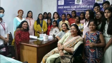 गिरिडीह: नवजीवन नर्सिंग होम में सर्वाइकल कैंसर से बचाव के लिए टीकाकरण कार्यक्रम आयोजित