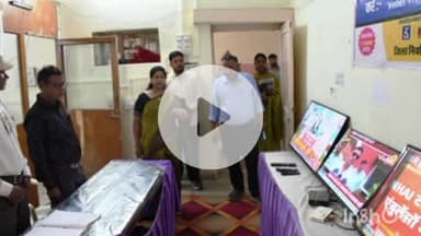 बारां: चुनाव पर्यवेक्षक ने मिनी सचिवालय स्थित मीडिया सेंटर का किया अवलोकन