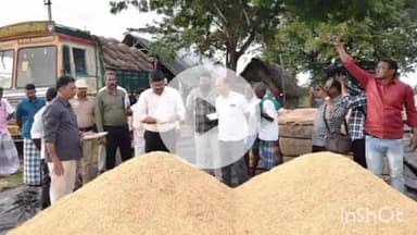 வலங்கைமான்: நார்த்தங்குடி நேரடி நெல் கொள்முதல் நிலையத்தில் மாவட்ட ஆட்சியர் ஆய்வு