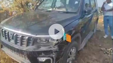 चूरू: सरदारशहर रोड़ पर भाजपा जिला उपाध्यक्ष मधुसूदन राजपुरोहित की गाड़ी को बस ने मारी टक्कर, हादसे में बाल-बाल बचे राजपुरोहित