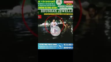 नालागढ़ चिकनी नदी के पास नाले को क्रॉस करते हुए युवक ट्रैक्टर समेत गहरे पानी में फंसा, #news #solan