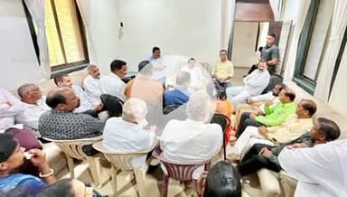 म्हसळा: खासदार सुनील तटकरे यांच्या उपस्थितीत म्हसळा येथे राष्ट्रवादी काँग्रेस पार्टीची तालुकास्तरीय आढावा बैठक संपन्न