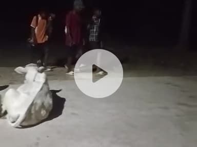 football खेलने के बाद वापस लौटते हुए