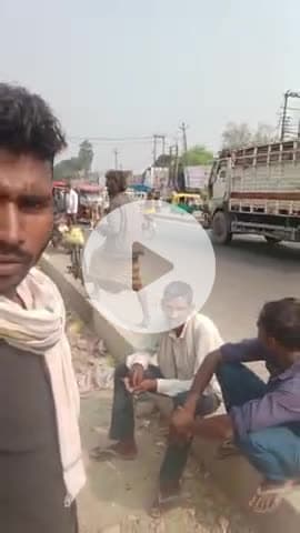 लखनऊ और सीता पुर रोड सिधौली में लेबार#@