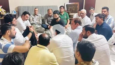 जगाधरी: यमुनानगर: जेजेपी नेता के निधन पर दुष्यंत चौटाला ने परिवार को सांत्वना दी