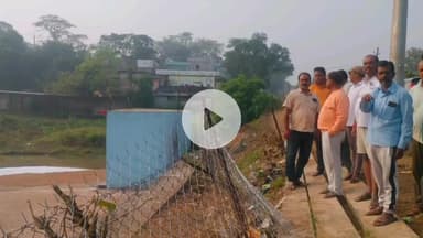 खूंटी: खुंटी और मुरहु छठ घाट का पूर्व जिला अध्यक्ष ने किया निरीक्षण