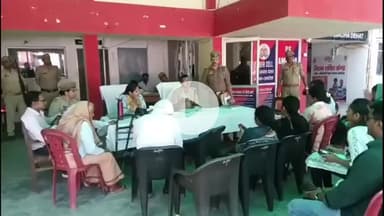 अमरोहा: अमरोहा देहात थाने में समाधान दिवस का आयोजन, उमड़ी फरियादियों की भीड़